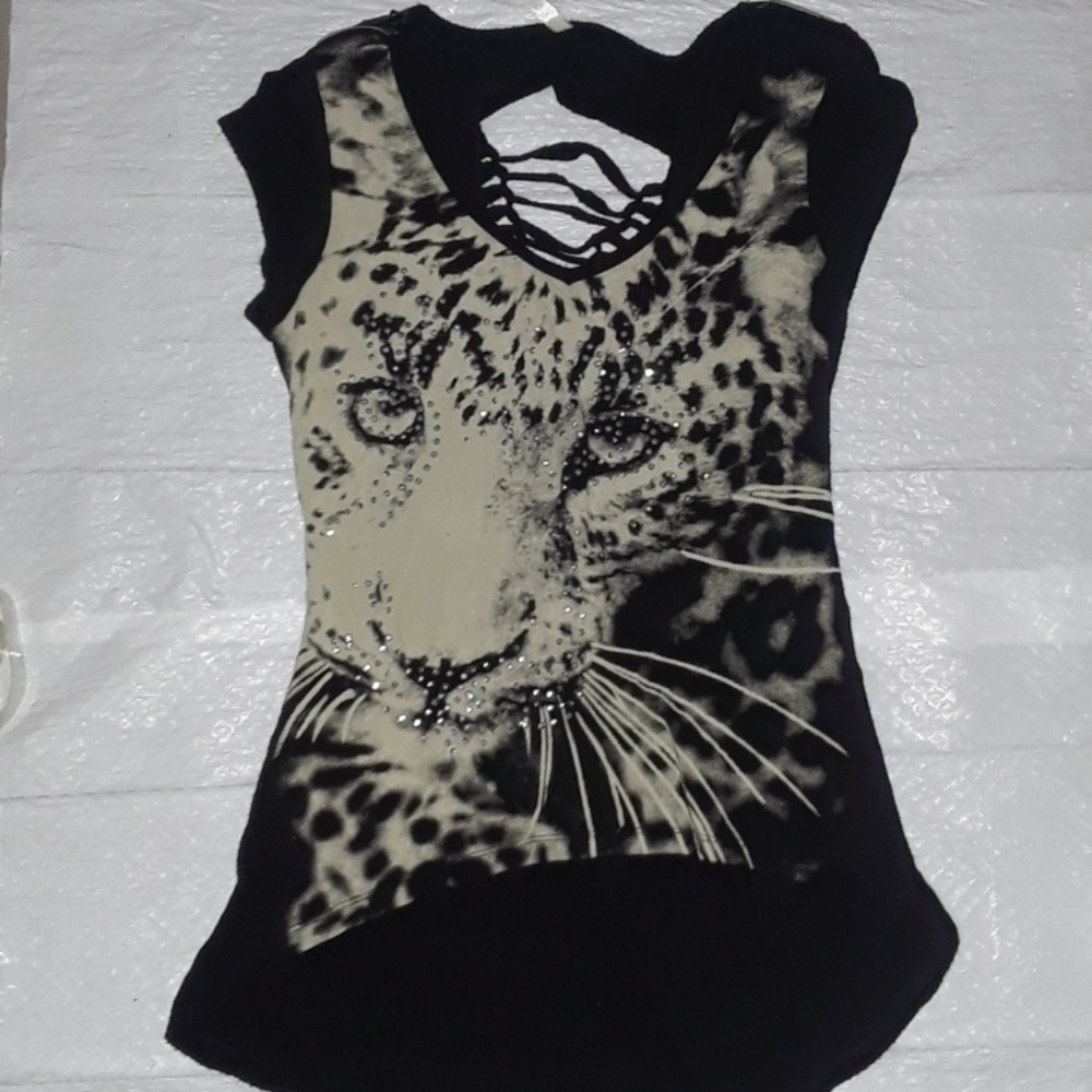 Ocasion Leopard Top